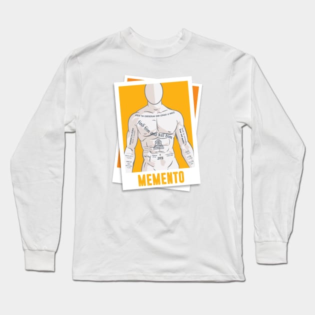 Memento - Alternative Movie Poster Long Sleeve T-Shirt by MoviePosterBoy